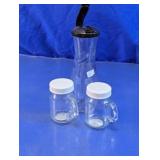 Glass Carafe & Shaker Service Trio