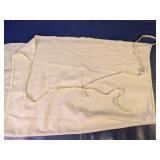 White Fabric Apron