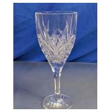 Cut Crystal Style Wine Glass