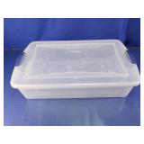 Sterilite Clear Plastic Latching Storage Box