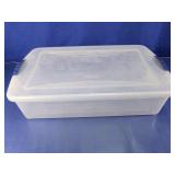 Sterilite 34 Qt Clear Plastic Storage Box