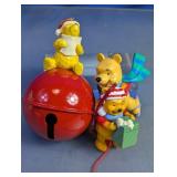 Winnie the Pooh Holiday Ornament Lot