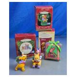 Hallmark Pooh Ornament Lot