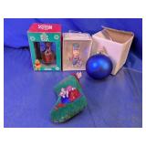 Disney Pooh & Piglet Holiday Ornament Lot
