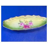 Ceramic Floral Celery Dish