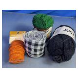 Yarn, Ribbon & Craft Twine Assortment