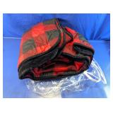 Dearfoams Buffalo Plaid Throw Blanket