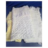 White Knit Baby Blanket Assortment