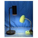Gooseneck & Adjustable LED Desk Lamp Pair