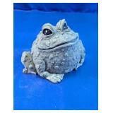 Ceramic Frog Garden Figurine