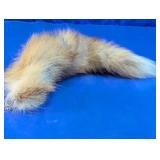 Faux Fur Fox Tail Keychain Charm