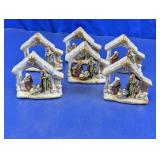 Ceramic Nativity Figurines