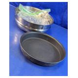 Miracle Maid Pan & Stainless Steamer Basket Lot