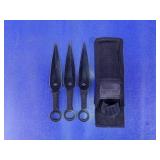 Throwing Knives with Nylon Sheath