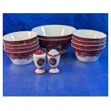 Waverly Garden Room Bowl & Shaker Set
