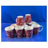 Waverly Garden Room Fruit Toile Mug Set