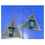Triangle Wall Candle Holder