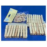 Wooden Clothespin Assortment