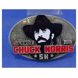Chuck Norris 5K 2019 Belt Buckle