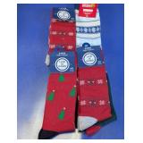 Life Is Good & Bright Christmas Crew Socks