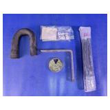 Fishing Sinker Skillet and Mixed Hardware Lot