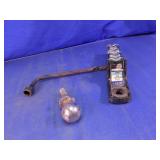 TowSmart Ball Mount, Hitch Ball & Lug Wrench Lot