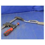 Bessey Bar Clamp & Mini Hacksaw Tool Duo