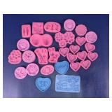 Flower, Bunny & Heart Silicone Mold Assortment