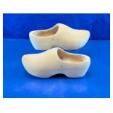 Wooden Dutch Clogs Pair