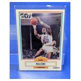 1990 FLEER HOF KARL MALONE CARD