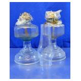 Glass Kerosene Oil Lamps & Chimney