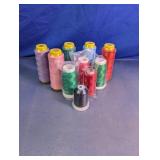 Assorted Colorful Sewing Embroidery Thread Lot