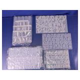Alphabet & Number Silicone Resin Molds Set