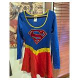Superman Costume Dress Adult Medium