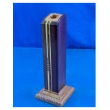 Handcrafted Segmented Wooden Bud Vase