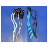 Assorted Color Gallery Bead Strands Lot
