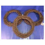 18" Natural Grapevine Wreaths