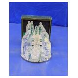 Windsor Collection Glass Nativity Set with Mirror