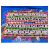 Handwoven Tribal Textile Tapestry Wall Hanging