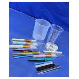 Resin Crafting Tool Kit w/ Beakers & Cording