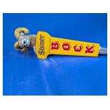 Shiner Bock Ram Beer Tap Handle