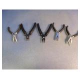 Assorted Mini Precision Pliers & Cutters Lot