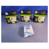 HP 64XL Ink Cartridges Black & Tri-Color Lot