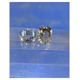 Silver-Tone Fashion Rings