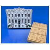 Vintage Charleston City Hall Wooden Block