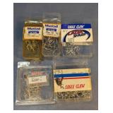 Assorted Eagle Claw & Mustad Fish Hooks Lot