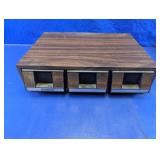 Kensonic Cassette Tape Storage Cabinet with