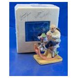 Rockwell Gramps at the Reins Porcelain Figurine