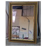 Ornate Gold Framed Wall Mirror