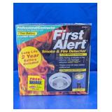 First Alert SA92LT Vintage Smoke & Fire Detector